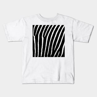 Zebra Print Kids T-Shirt